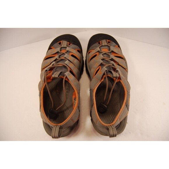 KEEN Mens Orange Gray Newport H2 WP Strappy Water Sandals 8.5 M EUC 1001921PRH main image 5